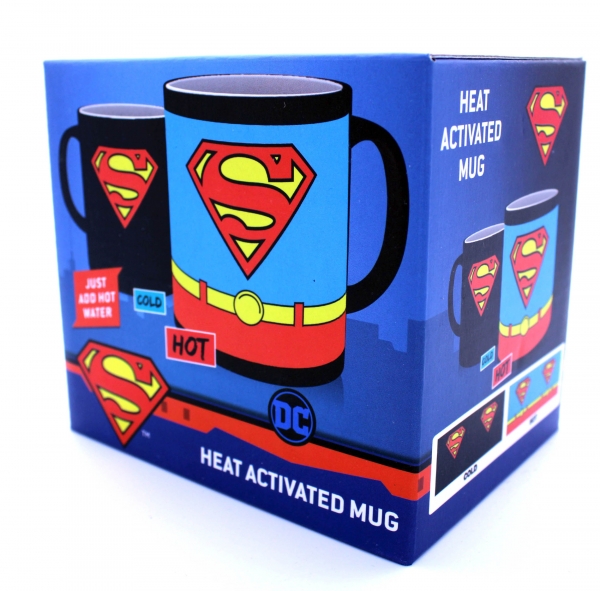 DC Comics Superman Tasse mit Thermo-Effekt von GB Eye Ltd.